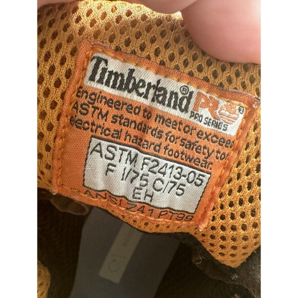 Timberland PRO Series Boots Titan Toe Brown Leather Size 7 main image 10